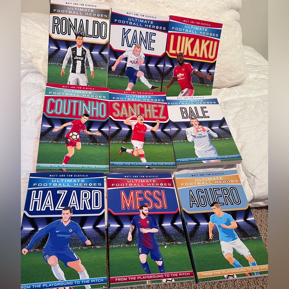 Ultimate Football Heroes - Book Series on International soccer players. New